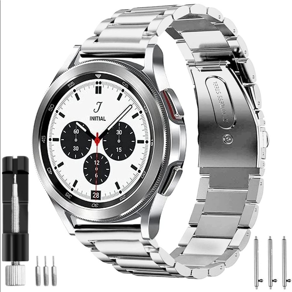 NWOT Stainless Steel Samsung Galaxy Watch Band